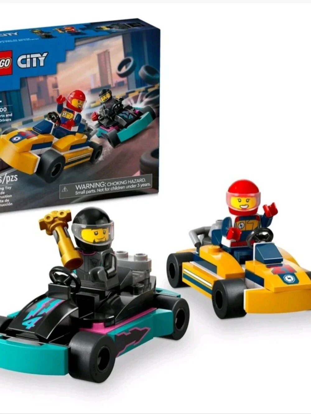 Lego Go-Karts And Drivers NWT Ages 5+ 99 PCS So Much Fun!